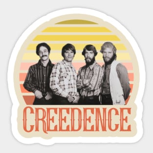 Creedence group Sticker